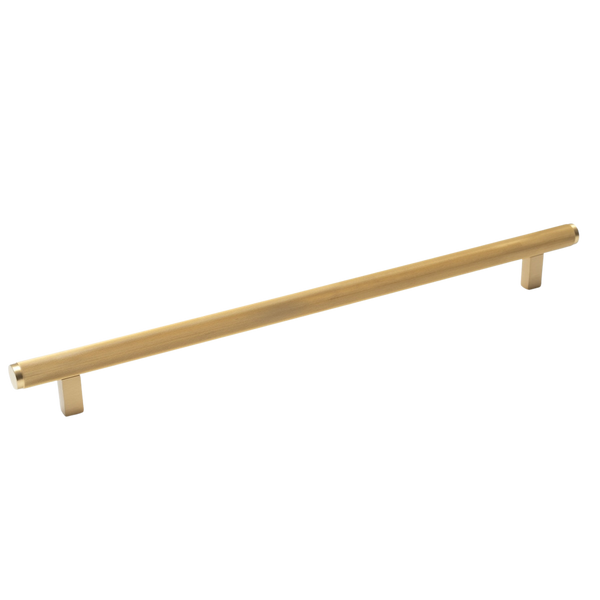 Momo Handles Momo Bellevue Solid Brass Lined Appliance Pull 416mm Brushed Satin Brass