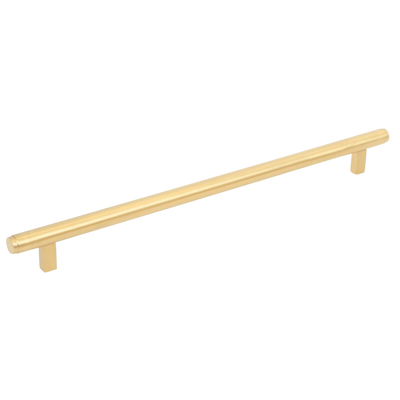 Momo Handles Momo Bellevue Solid Brass Plain Appliance Pull 416mm Brushed Satin Brass