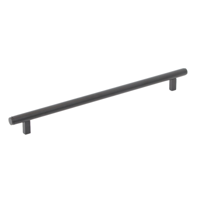 Momo Handles Momo Bellevue Solid Brass Plain Appliance Pull 416mm Matte Black