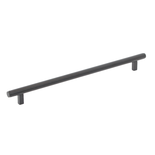 Momo Handles Momo Bellevue Solid Brass Plain Appliance Pull 416mm Matte Black