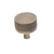 Momo Handles Momo Bellevue Solid Brass Knurled Knob 35mm Dark Brushed Brass