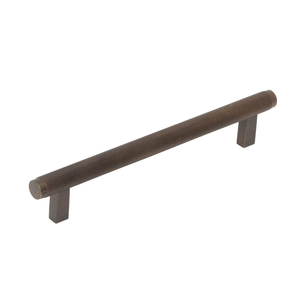 Momo Handles Momo Bellevue Solid Brass Knurled Bar Pull 160mm Bronze