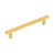 Momo Handles Momo Bellevue Solid Brass Knurled Bar Pull 160mm Brushed Satin Brass