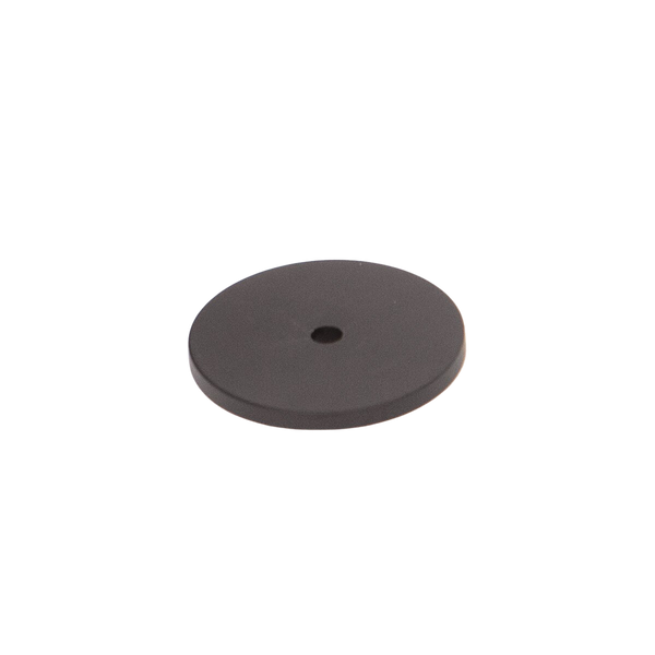 Momo Handles Momo Bellevue Solid Brass Knob Backplate Matte Black