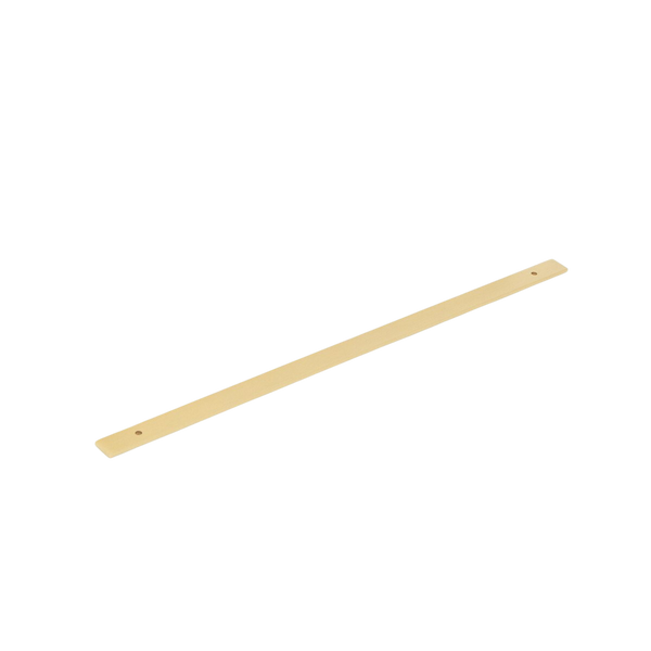 Momo Handles Momo Bellevue Solid Brass Backplate 320mm Brushed Satin Brass