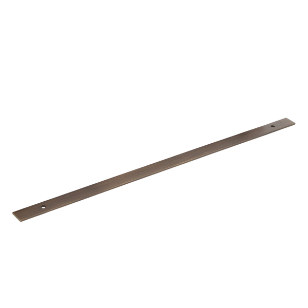 Momo Handles Momo Bellevue Solid Brass Backplate 416mm Bronze