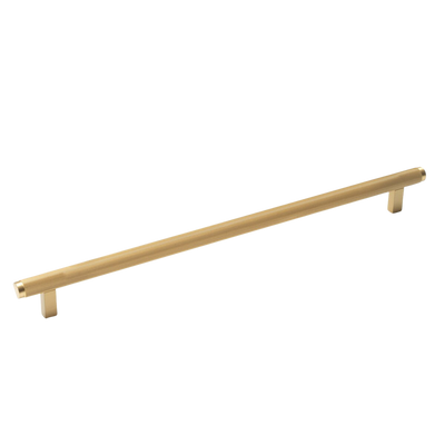 Momo Handles Momo Bellevue Solid Brass Lined Bar Pull 320mm Brushed Satin Brass