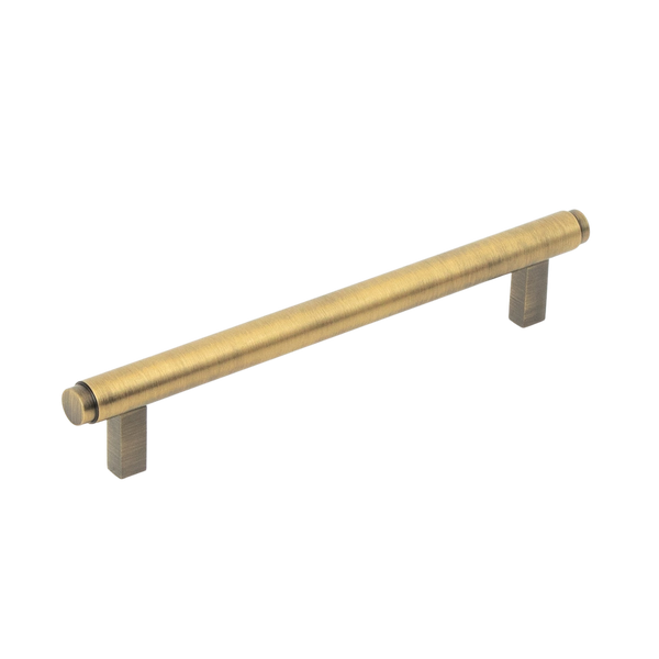 Momo Handles Momo Bellevue Solid Brass Plain Bar Pull 160mm Dark Brushed Brass