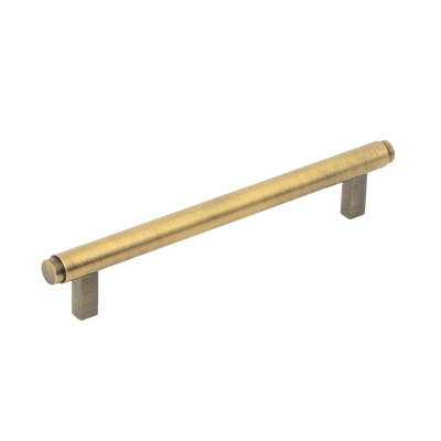 Momo Handles Momo Bellevue Solid Brass Plain Bar Pull 160mm Dark Brushed Brass