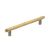 Momo Handles Momo Bellevue Solid Brass Plain Bar Pull 160mm Dark Brushed Brass