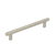 Momo Handles Momo Bellevue Solid Brass Plain Bar Pull 160mm Dull Brushed Nickel