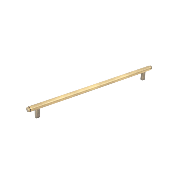 Momo Handles Momo Bellevue Solid Brass Plain Bar Pull 320mm Dark Brushed Brass