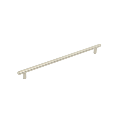 Momo Handles Momo Bellevue Solid Brass Plain Bar Pull 320mm Dull Brushed Nickel