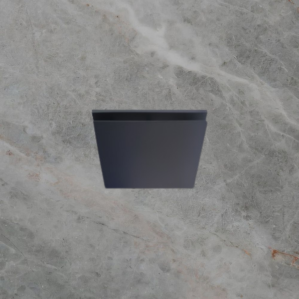 Ventair Airbus 200 Square Fascia Matte Black