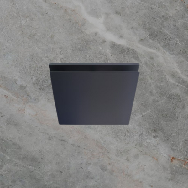 Ventair Airbus 250 Square Fascia Matte Black