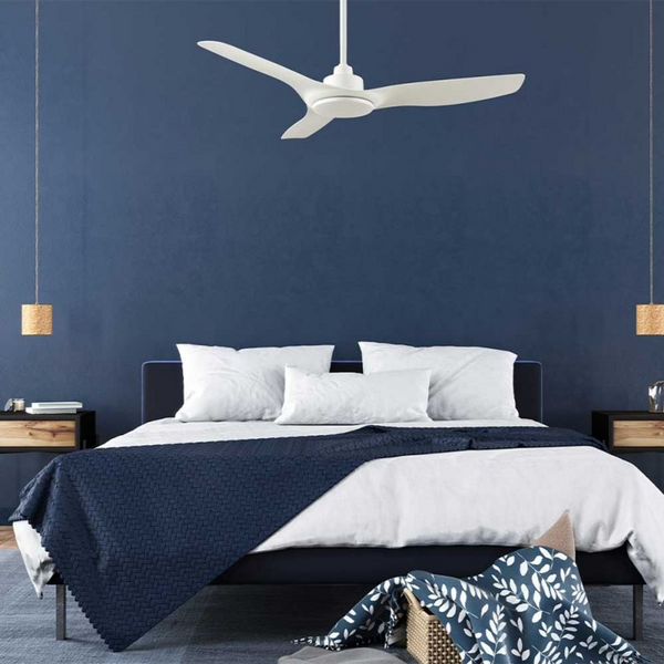 Ventair Skyfan 3 Blade DC Ceiling Fan with Remote Control (48"/1200mm) White
