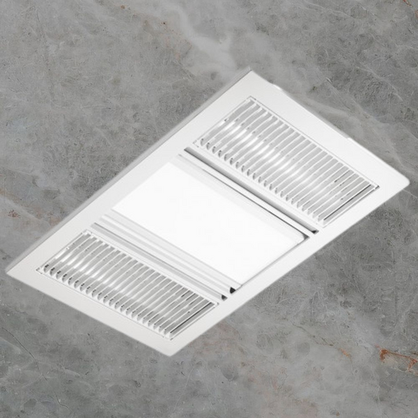 Ventair Airbus 3In1 High Airflow Heat Light Exhaust White