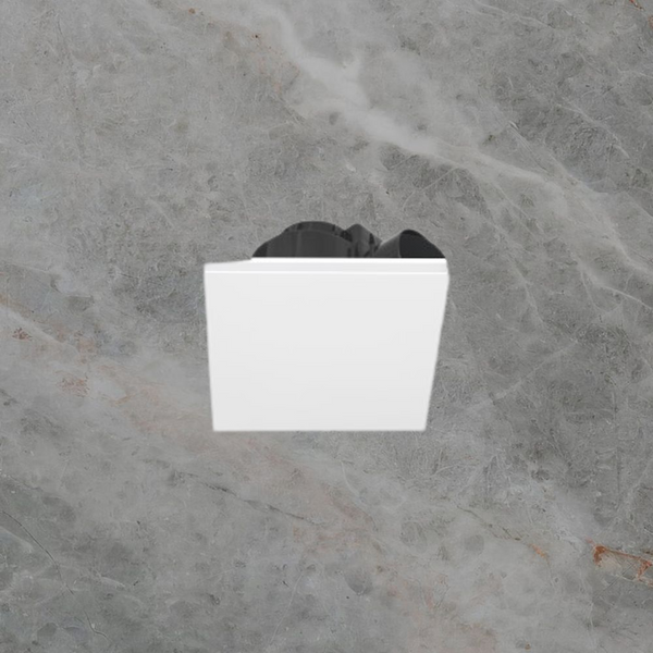 Ventair Airbus 200 Square Premium Quality AC Side Ducted Exhaust Fan White