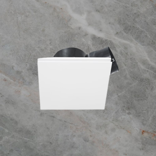 Ventair Airbus 300 Square Premium Quality AC Side Ducted Exhaust Fan White