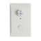 Ventair 3 Speed Wall Control with Rotary Speed Control & Wall Plate with Iso Switch