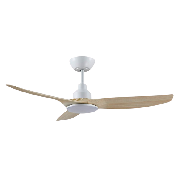 Ventair Skyfan 3 Blade DC Ceiling Fan with LED (48"/1200mm) Light Oak