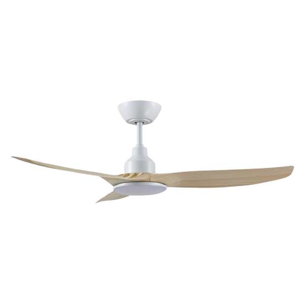 Ventair Skyfan 3 Blade DC Ceiling Fan with LED (52"/1300mm) Light Oak