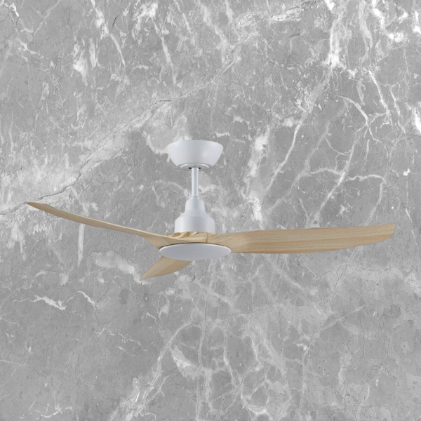 Ventair Skyfan 3 Blade DC Ceiling Fan (52"/1300mm) Light Oak