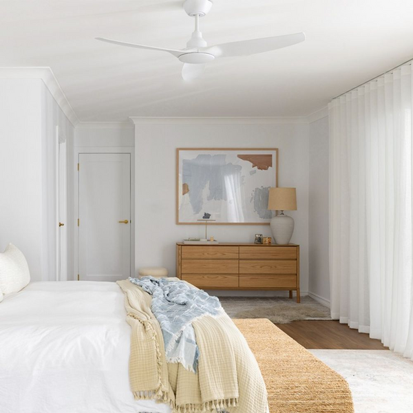 Ventair Skyfan 3 Blade DC Ceiling Fan (52"/1300mm) White