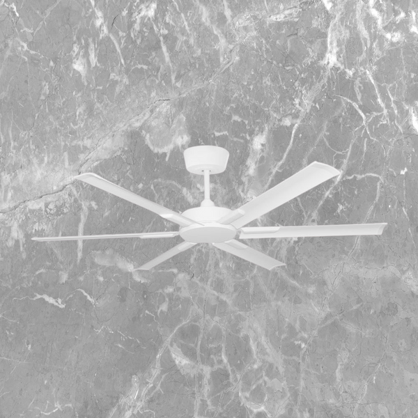 Ventair Sovereign 6 Blade DC Ceiling Fan (60"/1500mm) White
