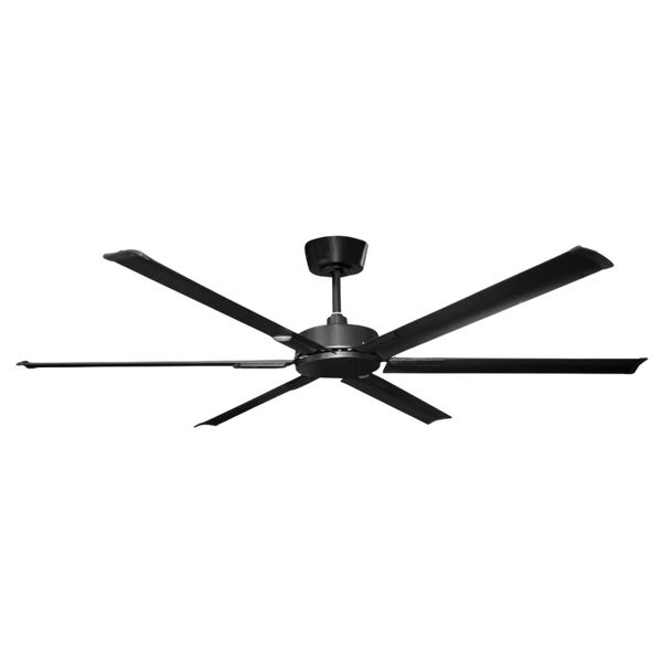Ventair Sovereign 6 Blade DC Ceiling Fan (72"/1800mm) Black