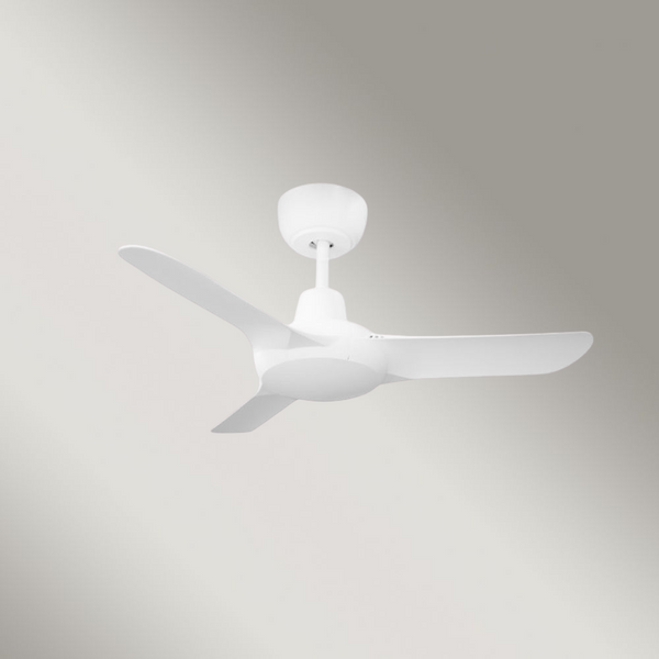 Ventair Spyda Energy Saving DC 3 Blade Ceiling Fan (36"/900mm) White
