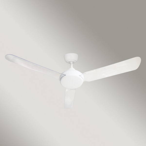 Ventair Stanza 3 Blade DC Ceiling Fan (48"/1200mm) Clear