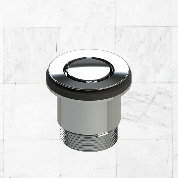 Art Australia Chrome 40mm Bath Pop Down Waste No Overflow