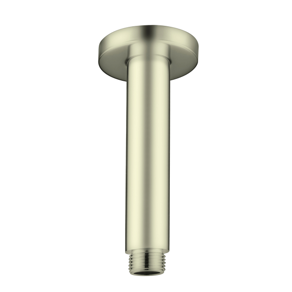 Nero Round Ceiling Arm 100mm Brushed Gold