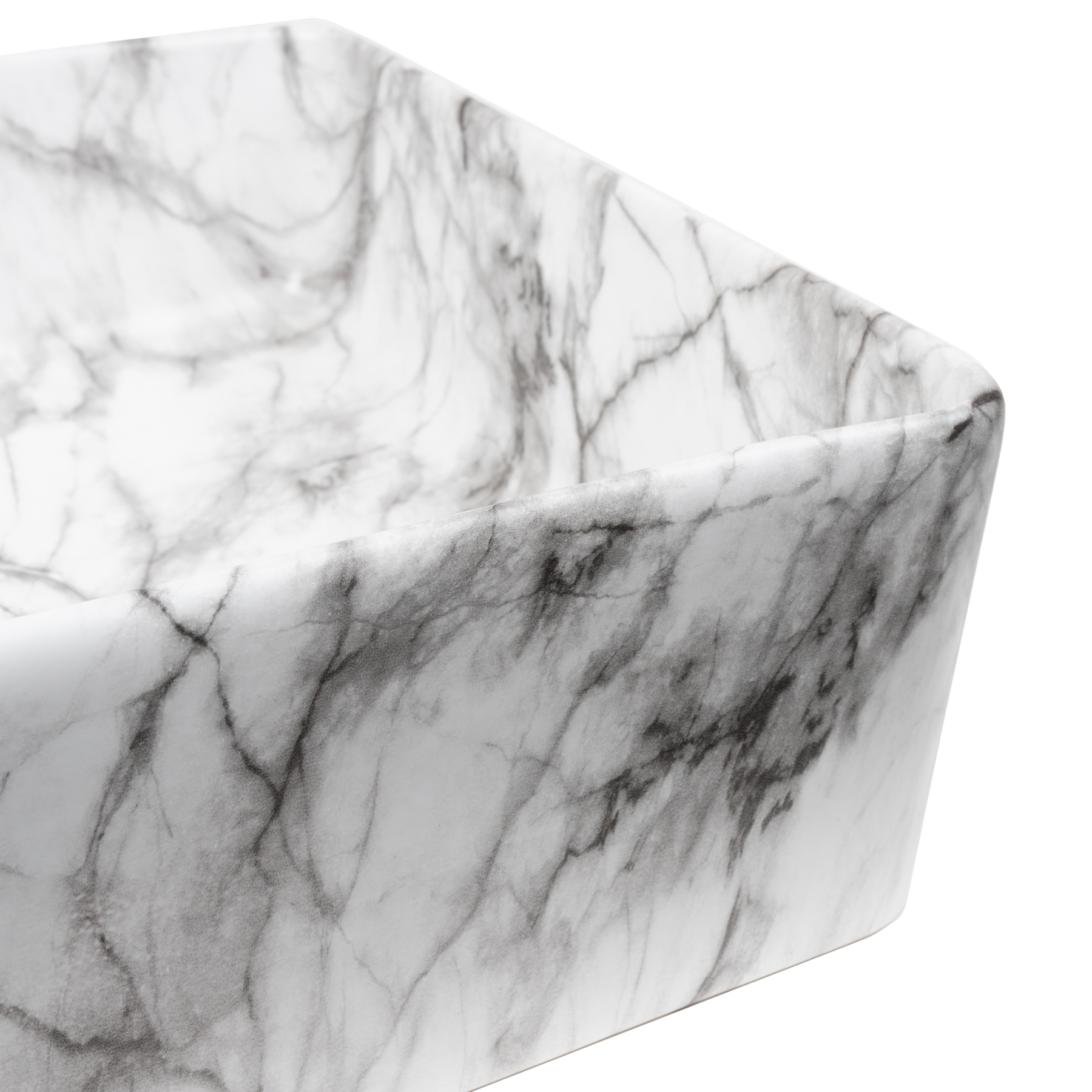 Arabescato Vagli Square Basin