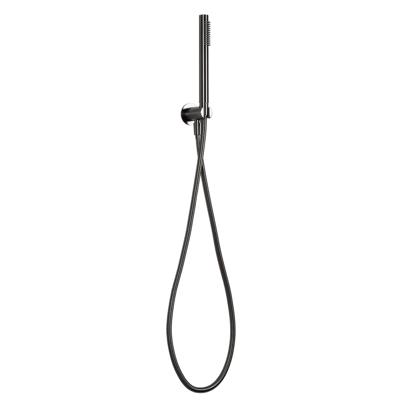 Mira Brushed Gunmetal Hand Shower and Hose