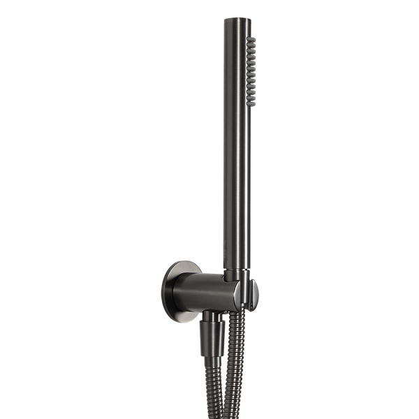 Alma Mira Brushed Gunmetal Hand Shower and Hose
