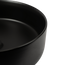 Spica Matte Black Circle Basin
