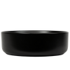 Spica Matte Black Circle Basin