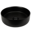 Spica Matte Black Circle Basin
