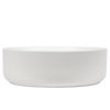 Nashi Matte White Circle Basin