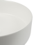 Nashi Matte White Circle Basin