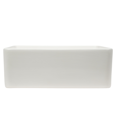 Nashi Matte White Square Basin