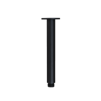 Alma Mira Matte Black Ceiling Shower Arm