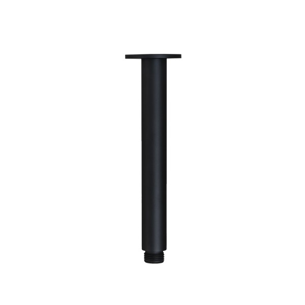 Alma Mira Matte Black Ceiling Shower Arm