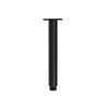 Alma Mira Matte Black Ceiling Shower Arm
