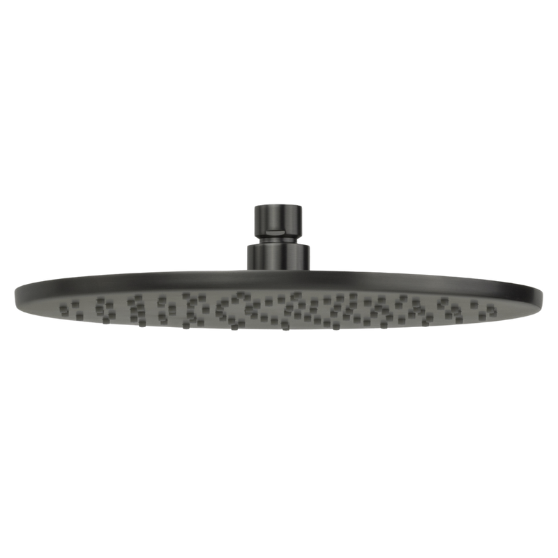 Mira 250mm Brushed Gunmetal Shower Head