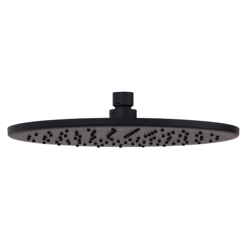 Mira 250mm Matte Black Shower Head