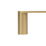Ascari Brushed Brass Gold 800 Single Towel Rail