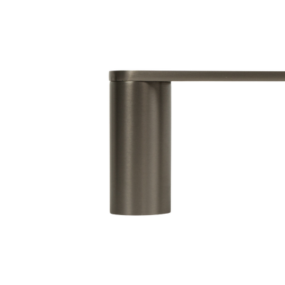 Ascari Brushed Gunmetal 600 Single Towel Rail